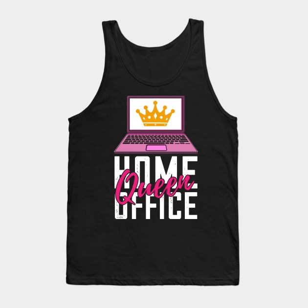 Home Office Queen Tank Top by Shirtbubble